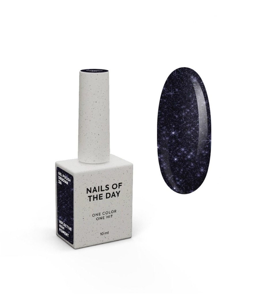 NAILSOFTHENIGHT Esmalte semipermanente Obsidian, 10 ml