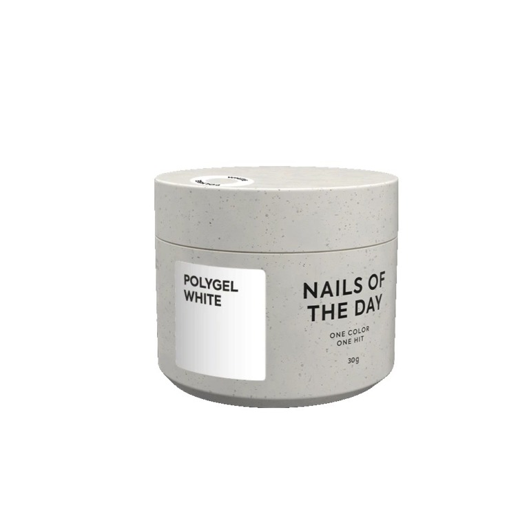 NAILSOFTHEDAY Polygel White, 30 g