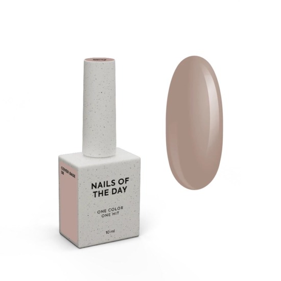 NAILSOFTHEDAY Cover Base New Formula 08, 10 ml