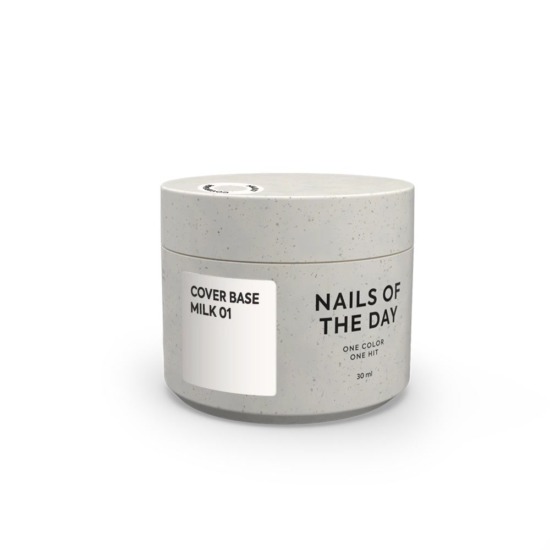 NAILSOFTHEDAY Cover Base New Formula Milk 01, 30 ml