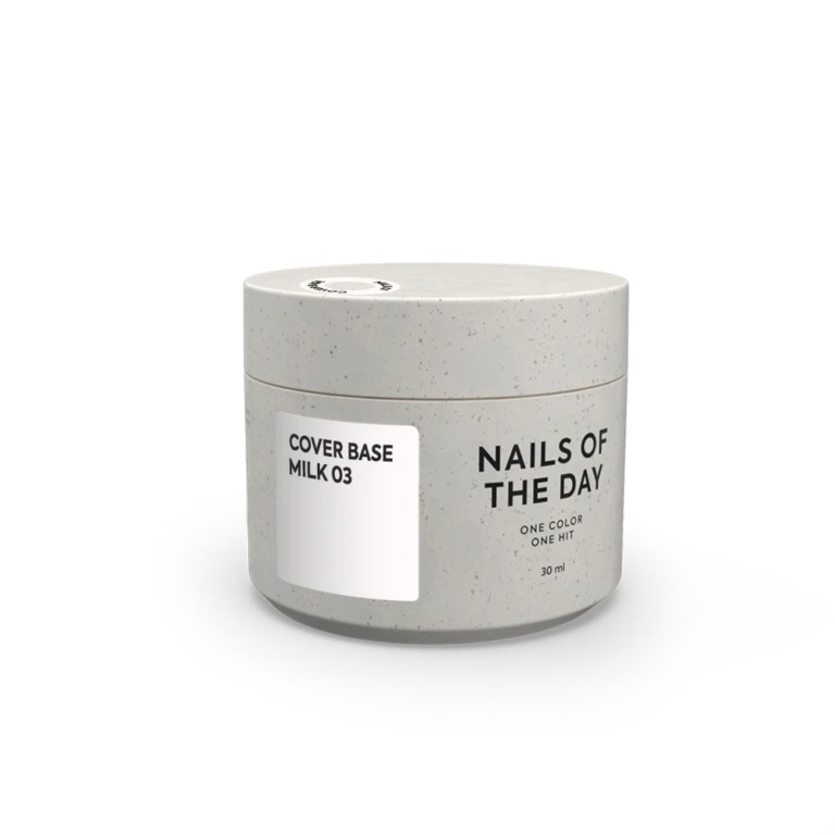 NAILSOFTHEDAY Cover Base New Formula Milk 03, 30 ml