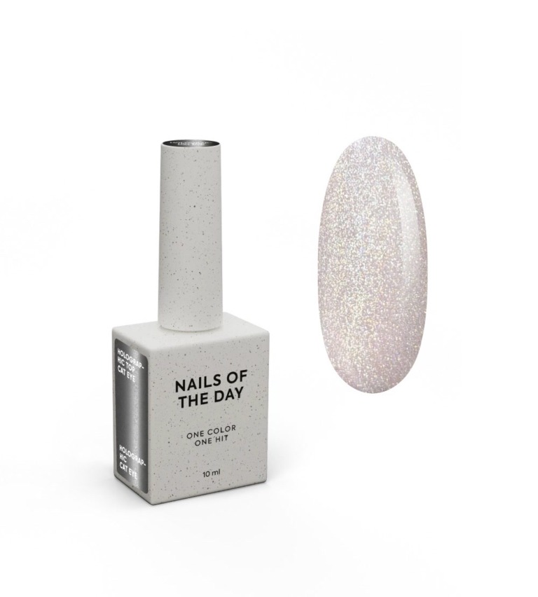 NAILSOFTHENIGHT Top Holographic Cat Eye, 10 ml