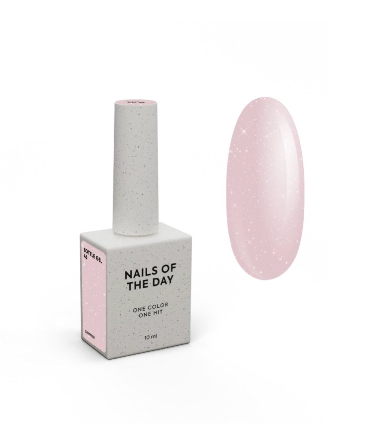 NAILSOFTHEDAY Bottle Gel 46 Shimmer, 10 ml