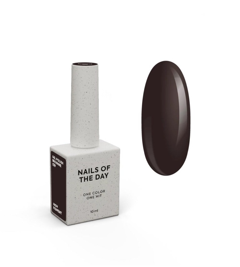 NAILSOFTHEDAY Esmalte semipermanente Let’s Special Brownie, 10 ml