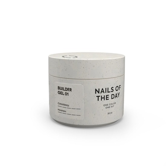 NAILSOFTHEDAY Builder Gel 01, 30 ml