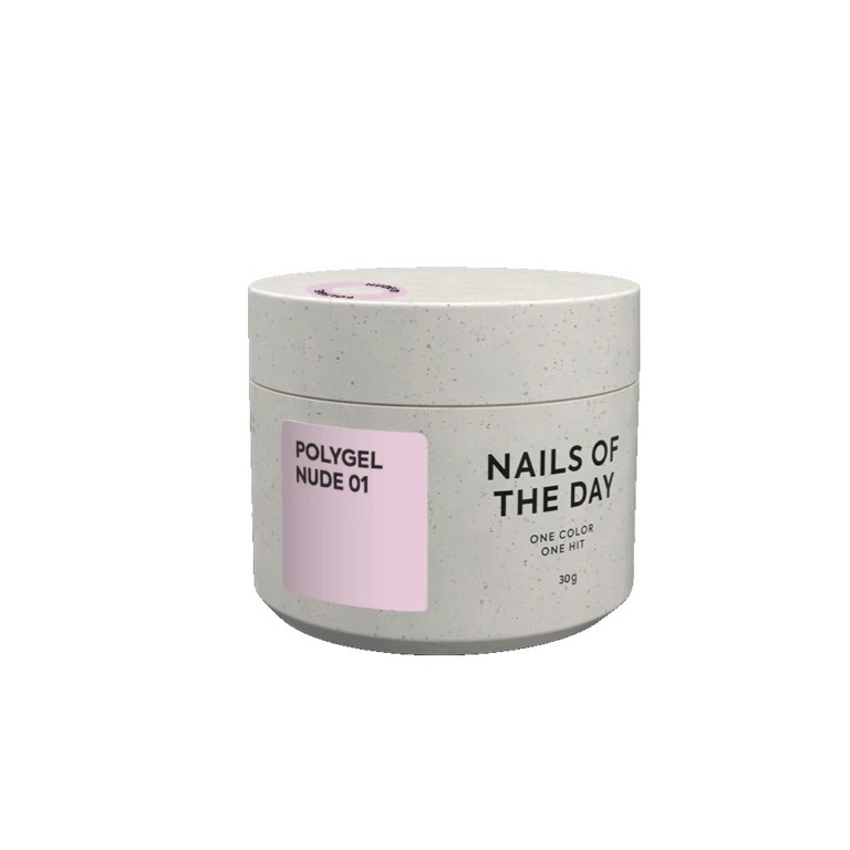 NAILSOFTHEDAY Polygel Nude 01, 30 g