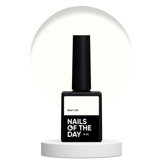 NAILSOFTHEDAY Top Milky, 10 ml