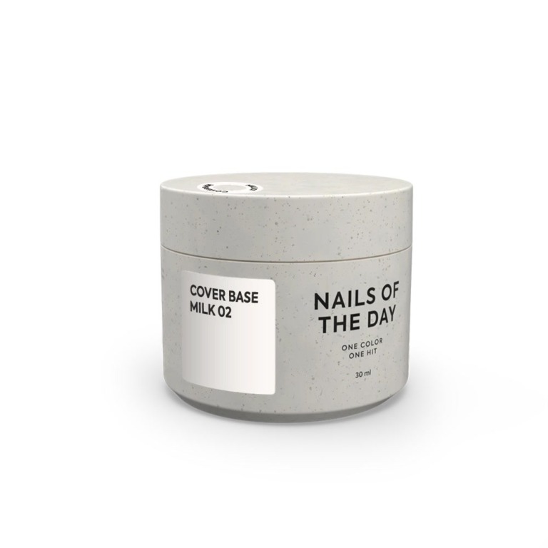 NAILSOFTHEDAY Cover Base Milk 02, 30 ml