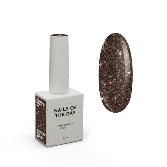 NAILSOFTHEDAY Esmalte semipermanente Whiskey, 10 ml