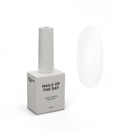 NAILSOFTHEDAY Bottle Gel Clear, 10 ml