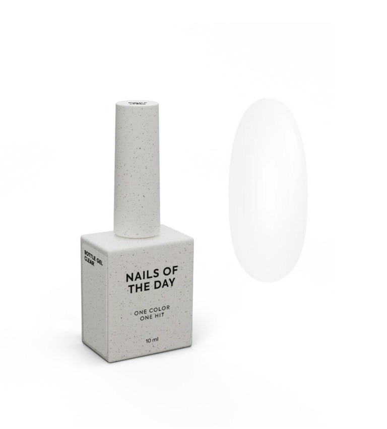 NAILSOFTHEDAY Bottle Gel Clear, 10 ml