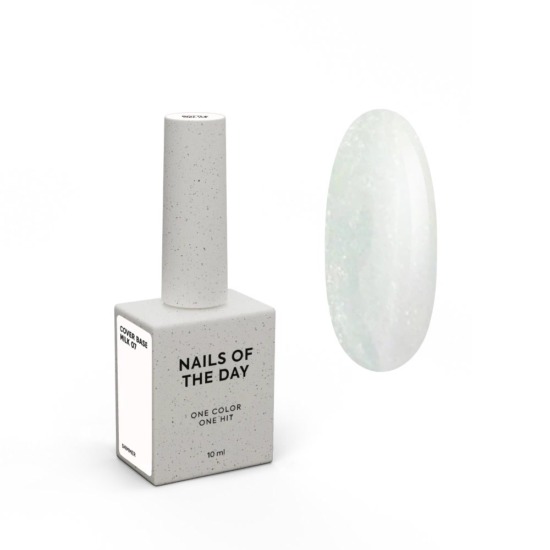 NAILSOFTHEDAY Cover Base New Formula Milk 07, 10 ml