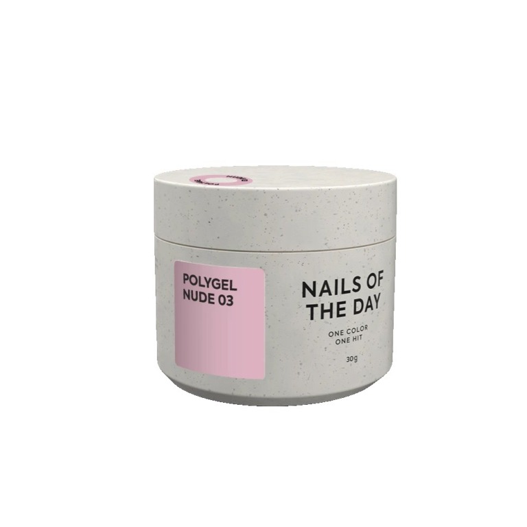 NAILSOFTHEDAY Polygel Nude 03, 30 g