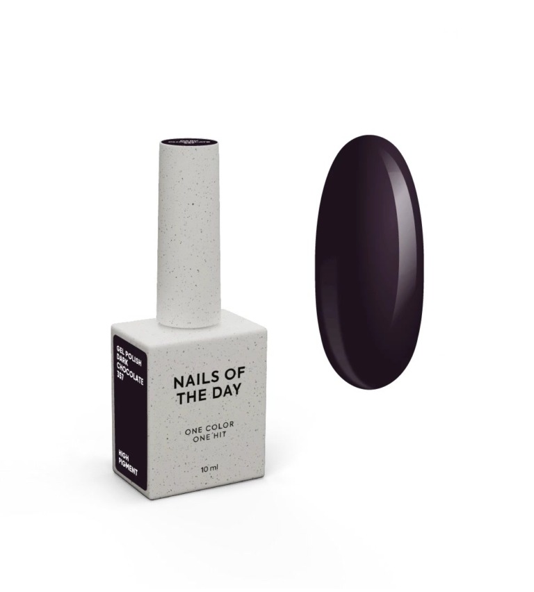 NAILSOFTHEDAY Esmalte semipermanente Let’s Special Dark Chocolate, 10 ml
