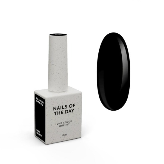 NAILSOFTHEDAY Esmalte semipermanente Let’s Special Black, 10 ml