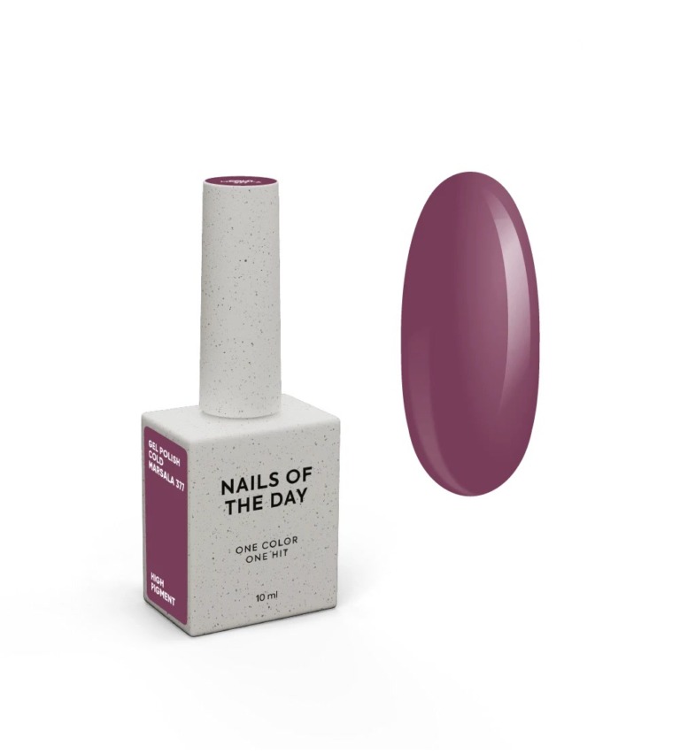 NAILSOFTHEDAY Esmalte semipermanente Let’s Special Cold Marsala, 10 ml