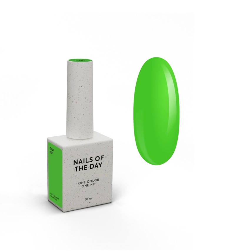 NAILSOFTHEDAY Esmalte semipermanente Kiwi-247, 10 ml