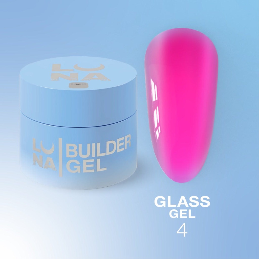 Lunamoon Glass Builder Gel nr4 15ml