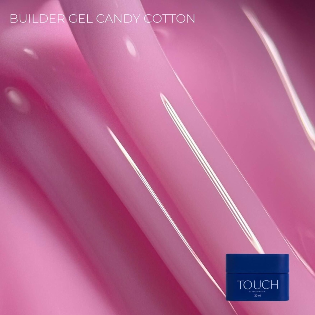 Gel constructor TOUCH Builder Gel Candy cotton – 30 ml