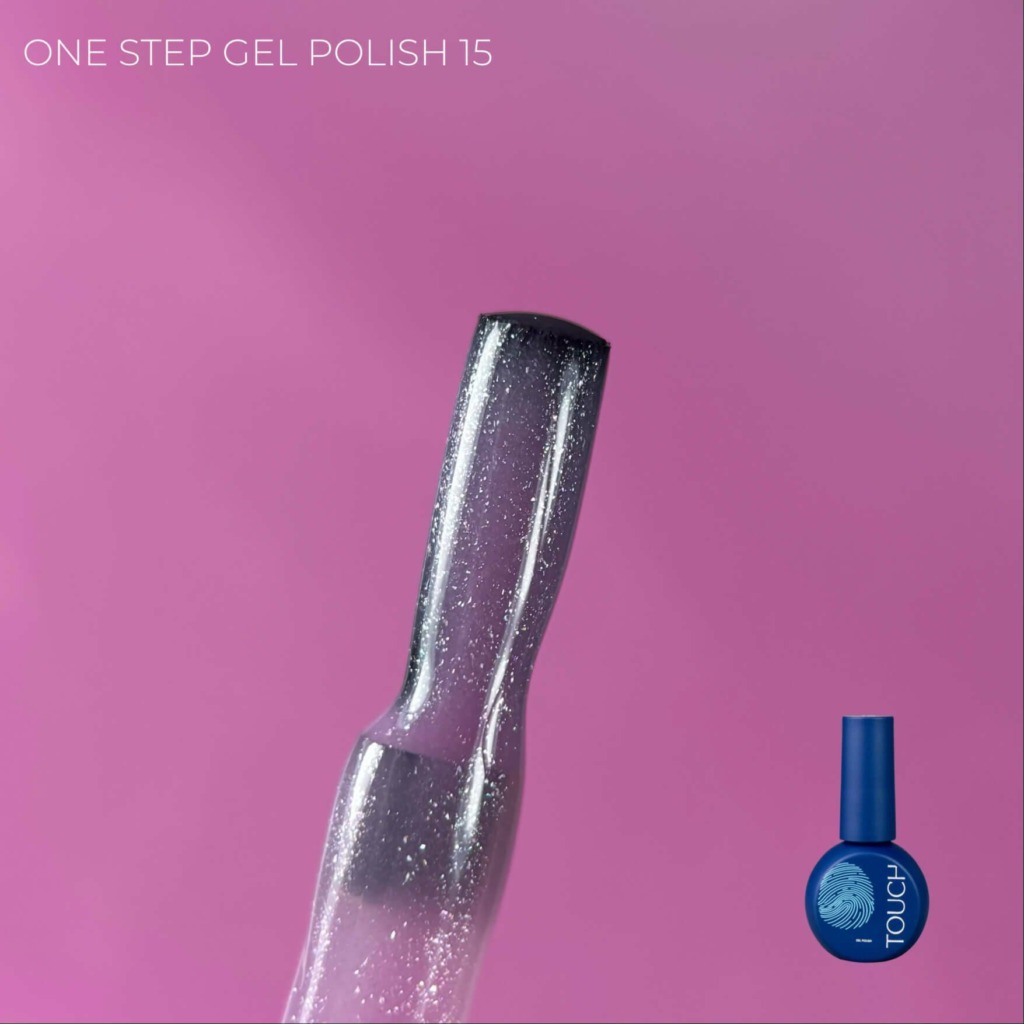 Esmalte semipermanente 3 en 1 TOUCH One Step 15 – 9 ml