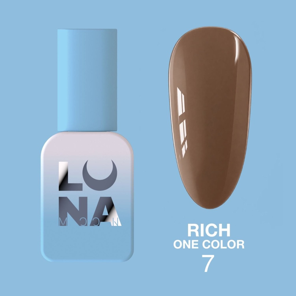Esmalte marrón brillante Rich One Color 7