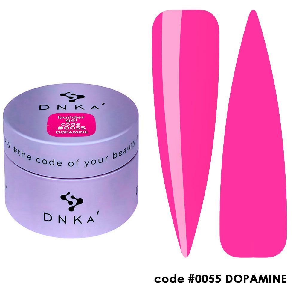 Gel constructor DNKA Dopamine rosa fucsia código 0055
