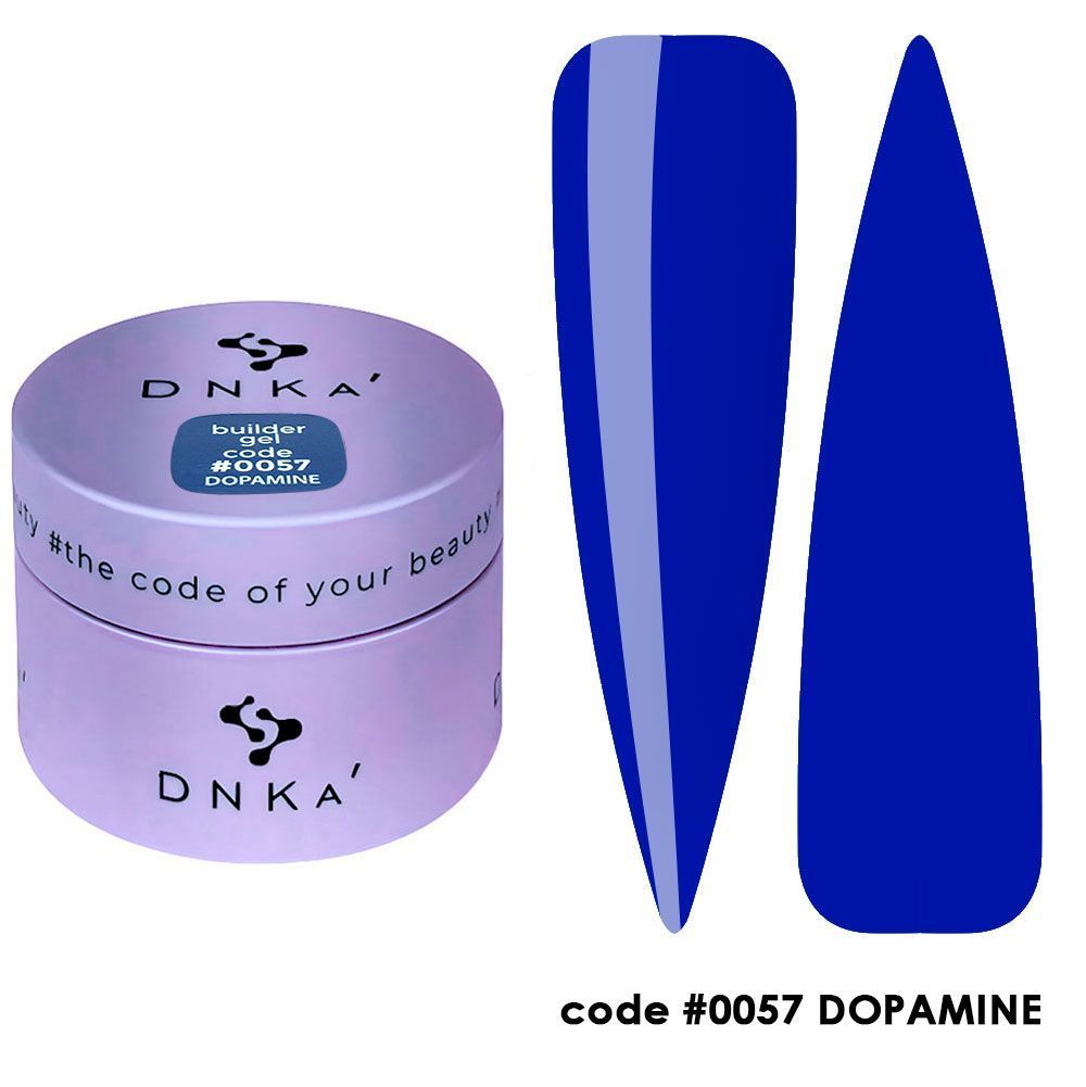 Gel constructor DNKA azul Dopamine con muestra de color